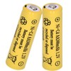 Yibatopow 16 Packs AA 300mAh Ni-CD 1.2V Rechargeable Batteries for