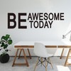Motivational Quotes Wall Stickers for Gym: Office Inspirational Positive Vinyl