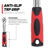 UYECOVE 3-Piece Extendable Ratchet Set, 1/4 3/8 1/2 Inch Extendable