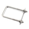 304 Stainless Steel Square U-Bolts M6x45x85mm Square U Bolt with