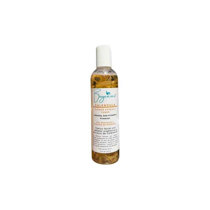 Tónico Facial Caléndula Biogenné Piel Sensible 250ml Vegano Sin Parabenos