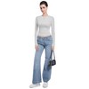 Abonlen Long Sleeve Shirts for Women Crewneck Basic Tees T
