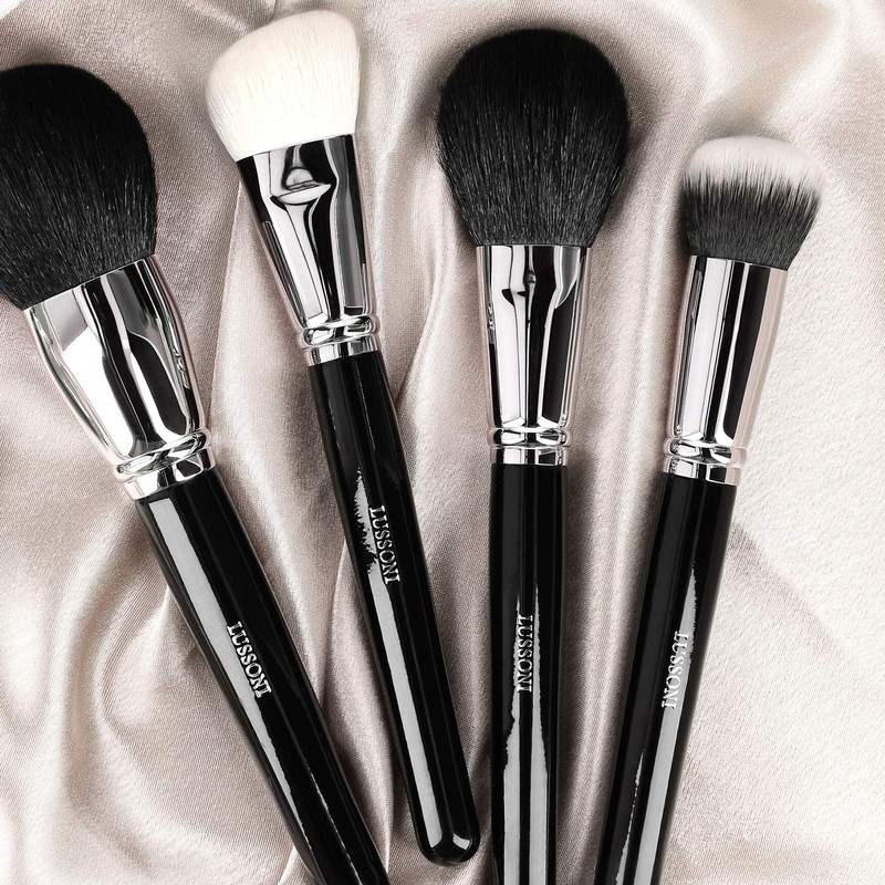 T4B LUSSONI 300 Series Professional Makeup Brushes for Bronzer, Highlighter,