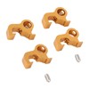 4PCS Micro Breaker Lockout Aluminum Alloy Sparkproof Circuit Breaker Lock