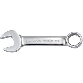 JET 700704 - 7/16 " Fully Polished Stubby Combination Wrench