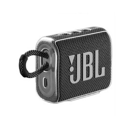 SHEAWA JBL Go 3 Case, Protective Case, Cover, Clear Case, TPU Shock-Absorbing, Portable (Transparent)