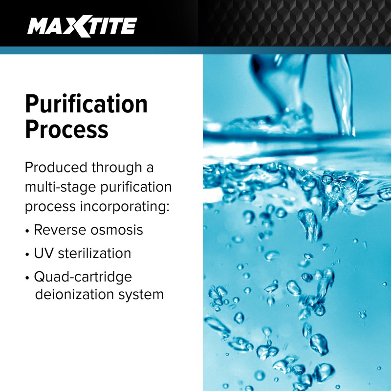 MAXTITE Type II Deionized Water - ASTM/ACS Certified Laboratory Grade