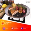 Kitchen + Home Stove Top Smokeless Grill Indoor BBQ, Stainless