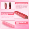 2PCS Multi-function Eyebrow Brush Make Hair Like Strokes at All,