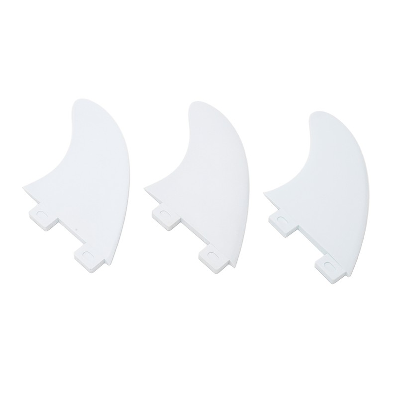 3PCS Surfboard Fin Replacement PVC Paddle Board Fin Surfboard Accessory