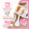 SIWOKJJO Pack of 2 Onigiri Shape, Triangle Onigiri Maker with