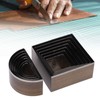 14 Pcs Leather Cutting Mold 2 Shape Exquisite High Carbon