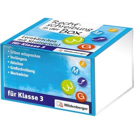Rechtschreibung in der Box – Lernkärtchen mit Strategie(n), Klasse 3