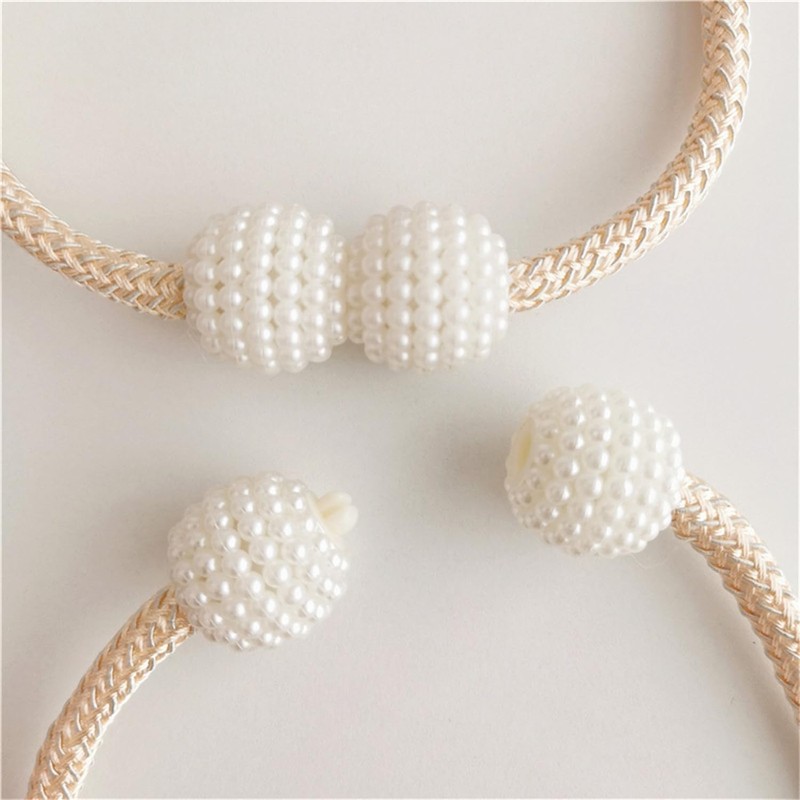 HIRHOEH 2 Pack Cartoon Cloud Curtain Tiebacks for Kids Room