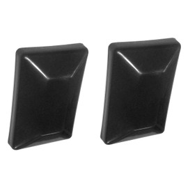 JSP Manufacturing Fence Post Plastic Black Cap 4x6 (3 5/8" X 5 5/8") Fits Treated Posts Multipack Made in USA Wholesale Bulk Pricing (2)