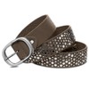 CASPAR Womens Vintage Jeans Belt / Waist Band with Studs