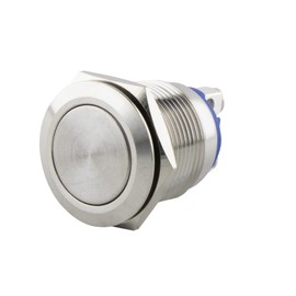 SeKi Stainless Steel Push Button Diameter 16 mm Touch Button Flat Head Shape Screw Connection Bell Push Button