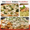 Dave's Gourmet Aged White Cheddar Alfredo Pasta Sauce - Rich