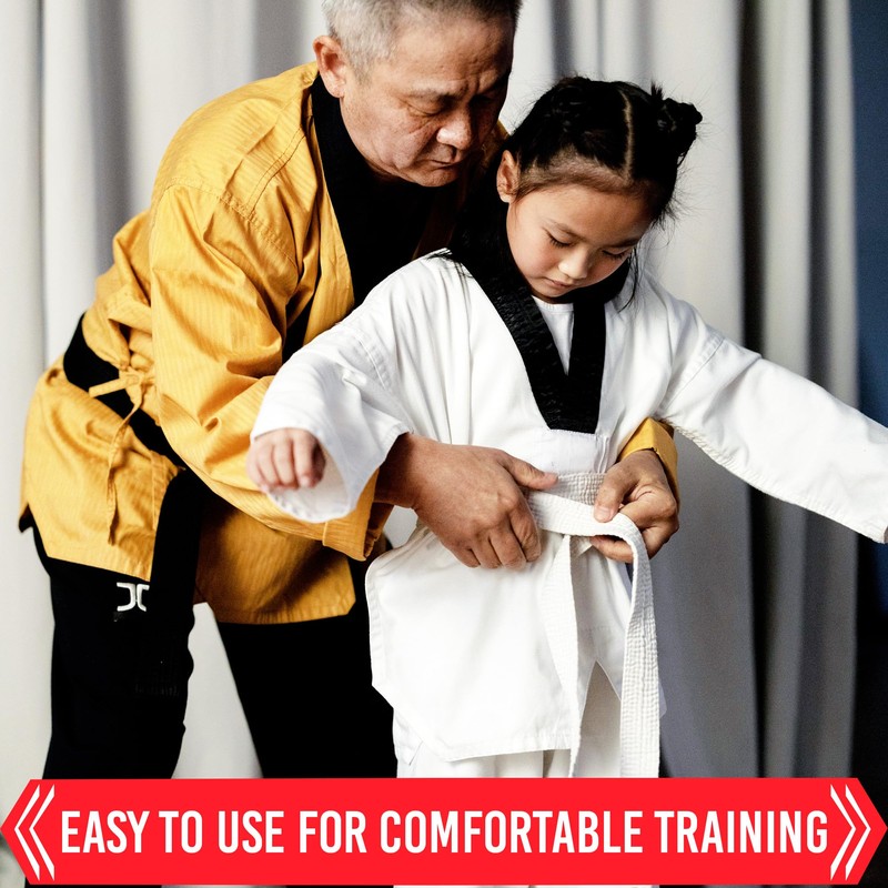 MYCRITEE Taekwondo Uniform Belt for Women - 86.6" Judo Belt