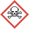 Hazardous Substance Sticker I GHS06: Very Toxic I 20 x