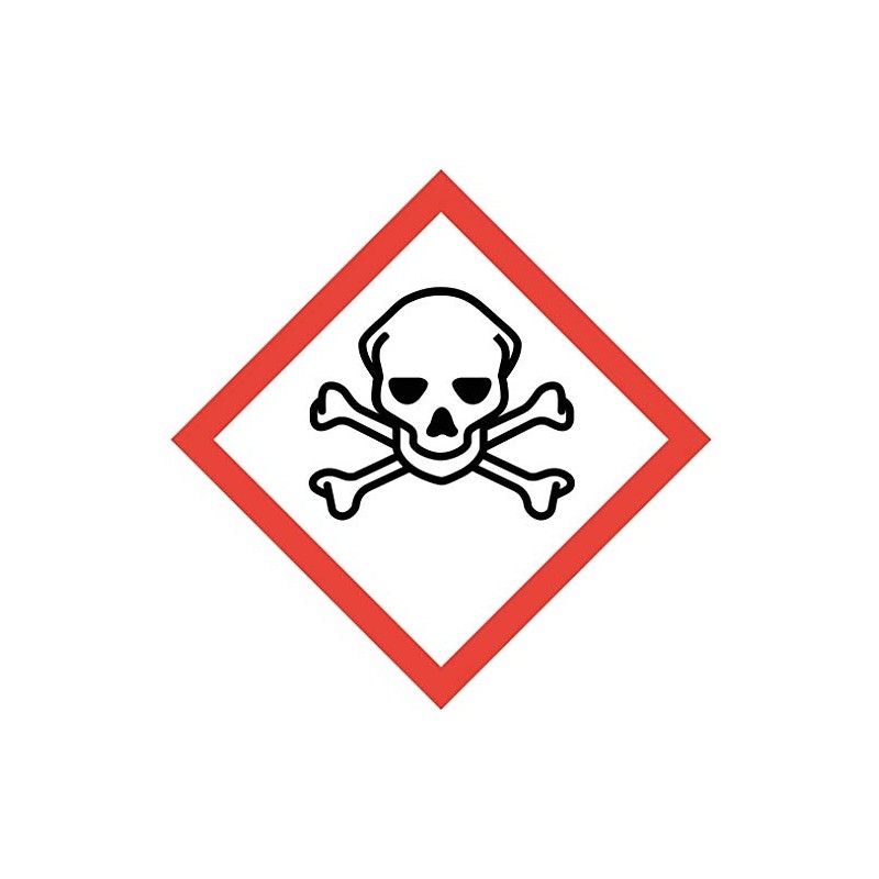 Hazardous Substance Sticker I GHS06: Very Toxic I 20 x