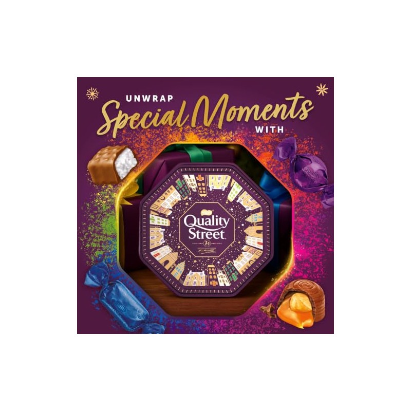 Nestle Quality Street Tin Extra Large, 900 gram Can
