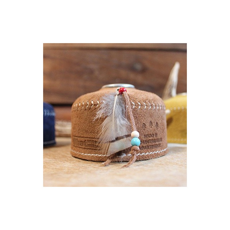 What Will Be Will Be Suede Leather OD Gas Cans