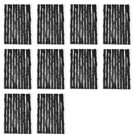 MOCNT Pack of 100 Tyre Repair Strips Car Tubeless Tyre Repair Bicycle Rubber Seal Kit Tyre Repair Kit Tool Repair Kit 100 mm x 3.5 mm Black
