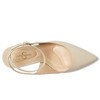 Jessica Simpson Women's Miriale Slingback Ankle Strap Pumps, Soft Ivory,