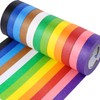 Oleitodh 12 Rolls Colored Masking Tape-1 inch x 660 Yards