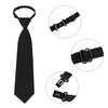 Sucrain 1pcs Boy's Necktie Pre-tied Adjustable Neck Strap Tie for