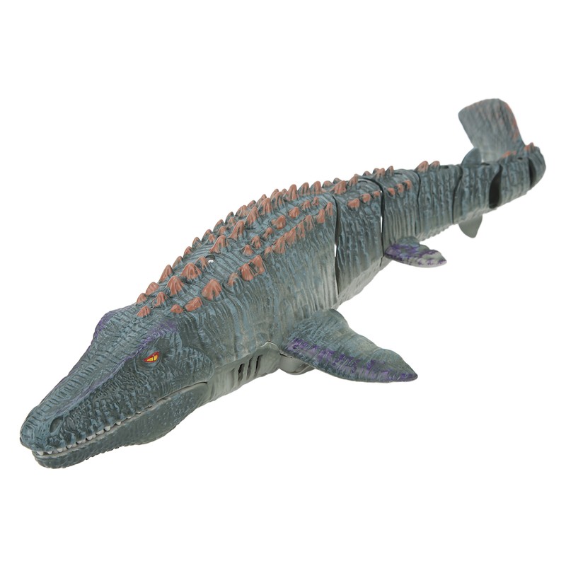 Remote Control Boat Mosasaurus Shape 2.4Ghz High Simulation Waterproof Diving