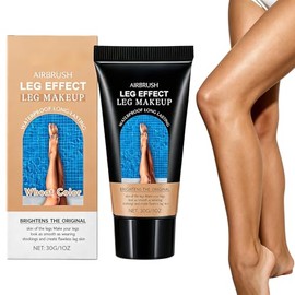 2Pcs Corrector Maquillaje para Piernas,corrector de Maquillaje,full Coverage para Resistente al Agua,no Transfer,unifica el Color de la Piel, Larga Duraci?n,pieles para Piernas y Cuerpo (Medium Glow)