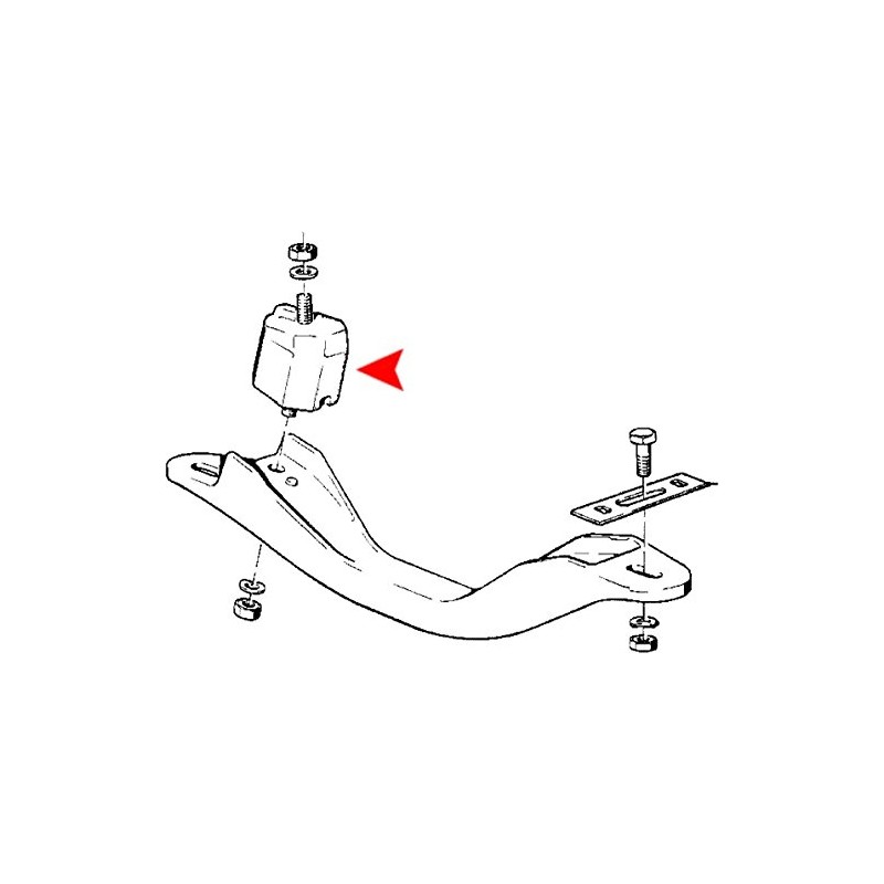 URO Parts 23 71 1 130 400 Transmission Mount