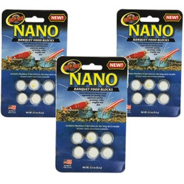 Zoo Med (3 Pack) Laboratories Nano Banquet Block Mini, 3pk