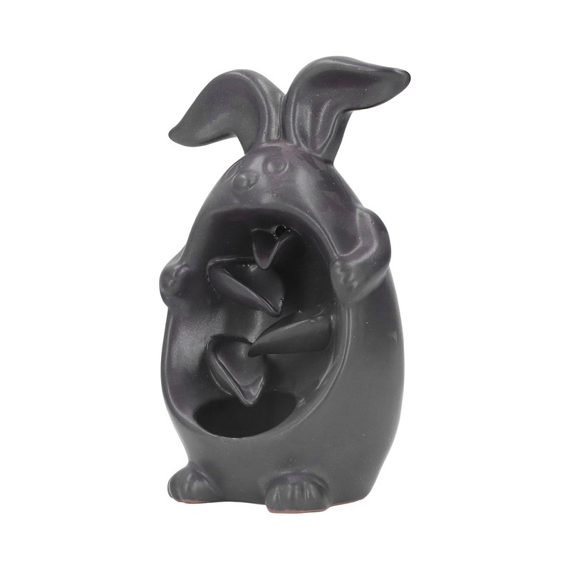 Incense Burner Bunny Shape Exquisite Beautiful Backflow Waterfall Aroma Burner