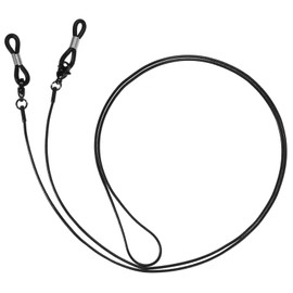 OCR Eyeglasses Chain, Face Masks Lanyard Chain, Stylish Sunglasses Lanyard Chains Glasses Strap, Elegant Eyewear Retainer Chain for Women (Black)