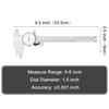 HDLNKAK Dial Caliper Shockproof Dial Caliper Precision Caliper with Watch