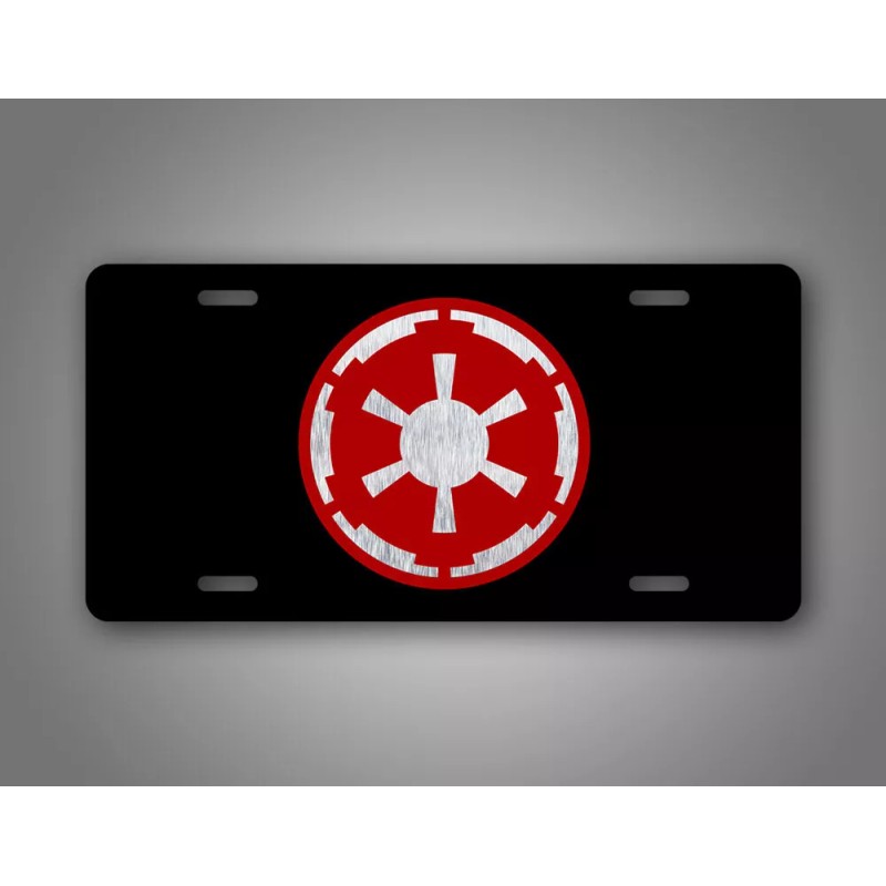 SignsAndTagsOnline.com Galactic Empire License Plate Emperial Seal Movie Republic Emblem
