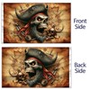 Pirate Flag 90 x 150 cm with Eyelets - Large