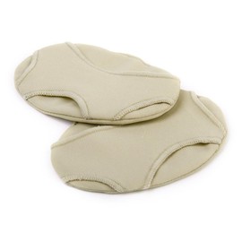 Baluue 3pcs Novelty Forefoot Gel Cushion Pads Skin Color Comfortable Absorber for Metatarsal Support for Everyday Footwear High Heels Reduces Friction Prevents Calluses