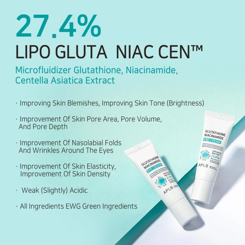 APLB Glutathione Niacinamide, Eye Cream, 0.68 fl oz (20 ml)