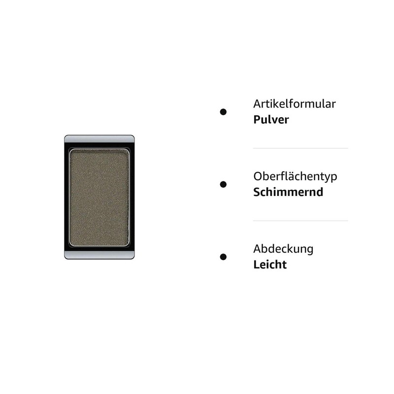 ARTDECO Eyeshadow - Colour-Intensive Long-Lasting Eye Shadow Brown / Pearl