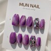 MunNail Wooju Youngrong Nail Tips - Short Oval / MunNail