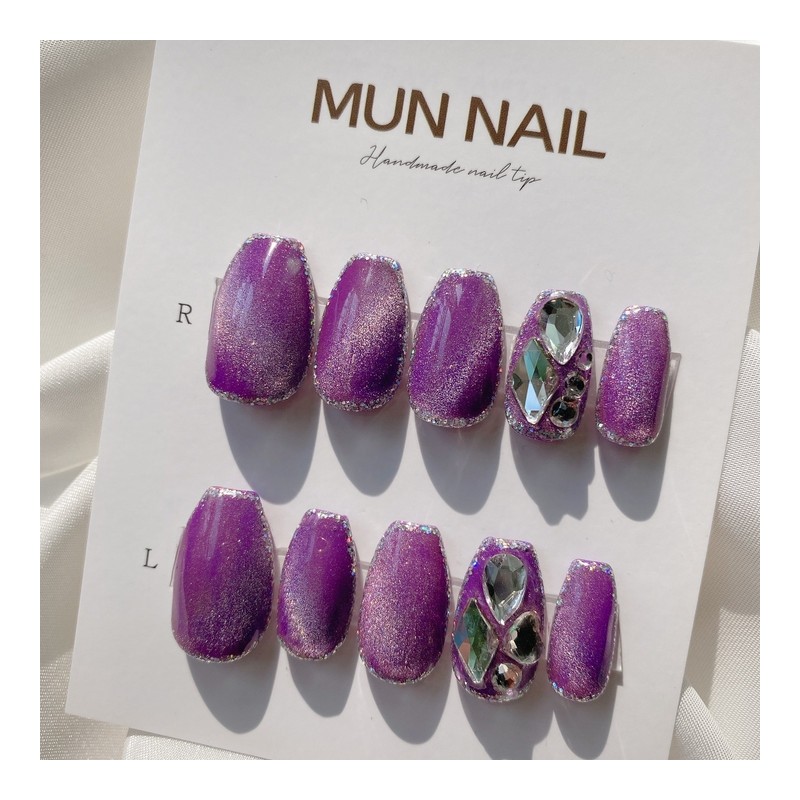 MunNail Wooju Youngrong Nail Tips - Short Oval / MunNail