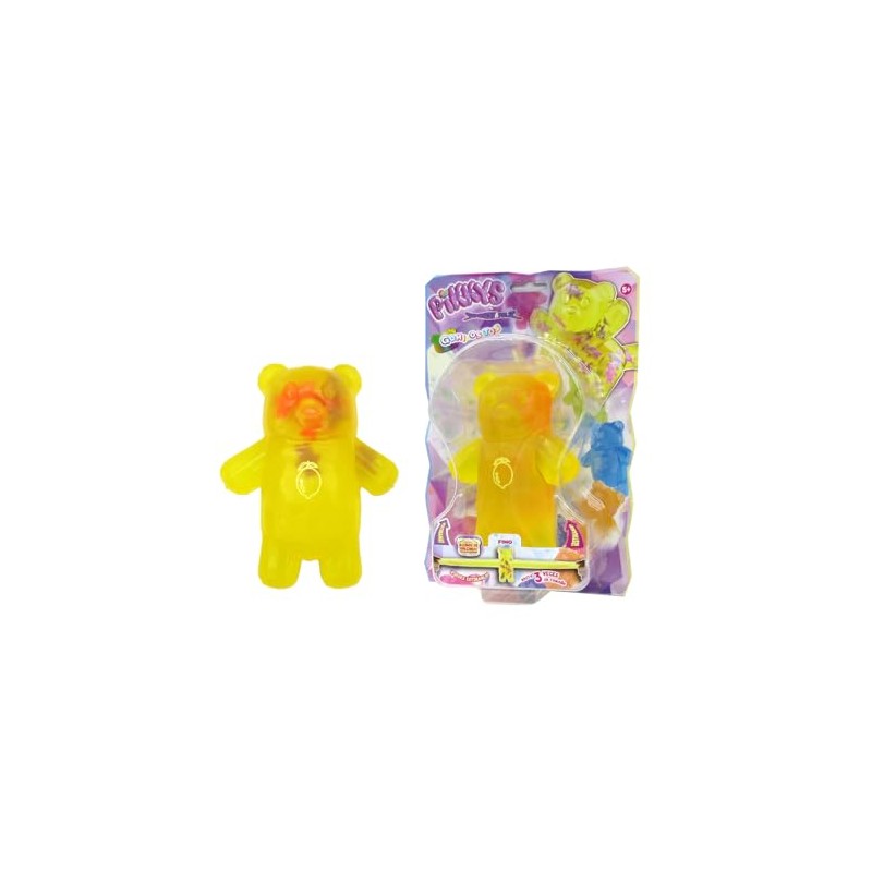 Pikkys Figura Estirable Oso Amarillo 15 cm
