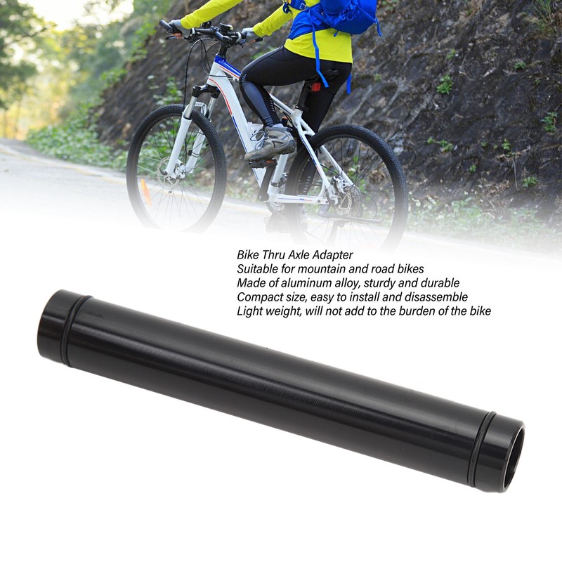 Bike Thru Axle Hub Adapter Aluminium Alloy Barrel Shaft Conversion