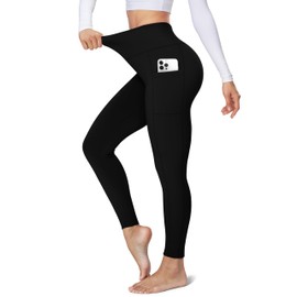 Blisset Women's Fleece Lined Leggings Thermal Warm Winter Tights High Waisted Soft Yoga Pants with Pockets