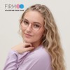 Firmoo Blue Light Glasses Without Visibility Women Men Round Retro