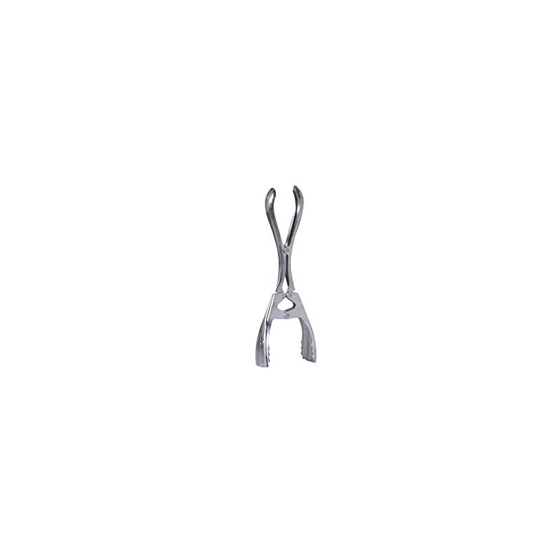 FIREFIX 2087 Briquette Tongs with Joint, Length 245 mm, Galvanised,